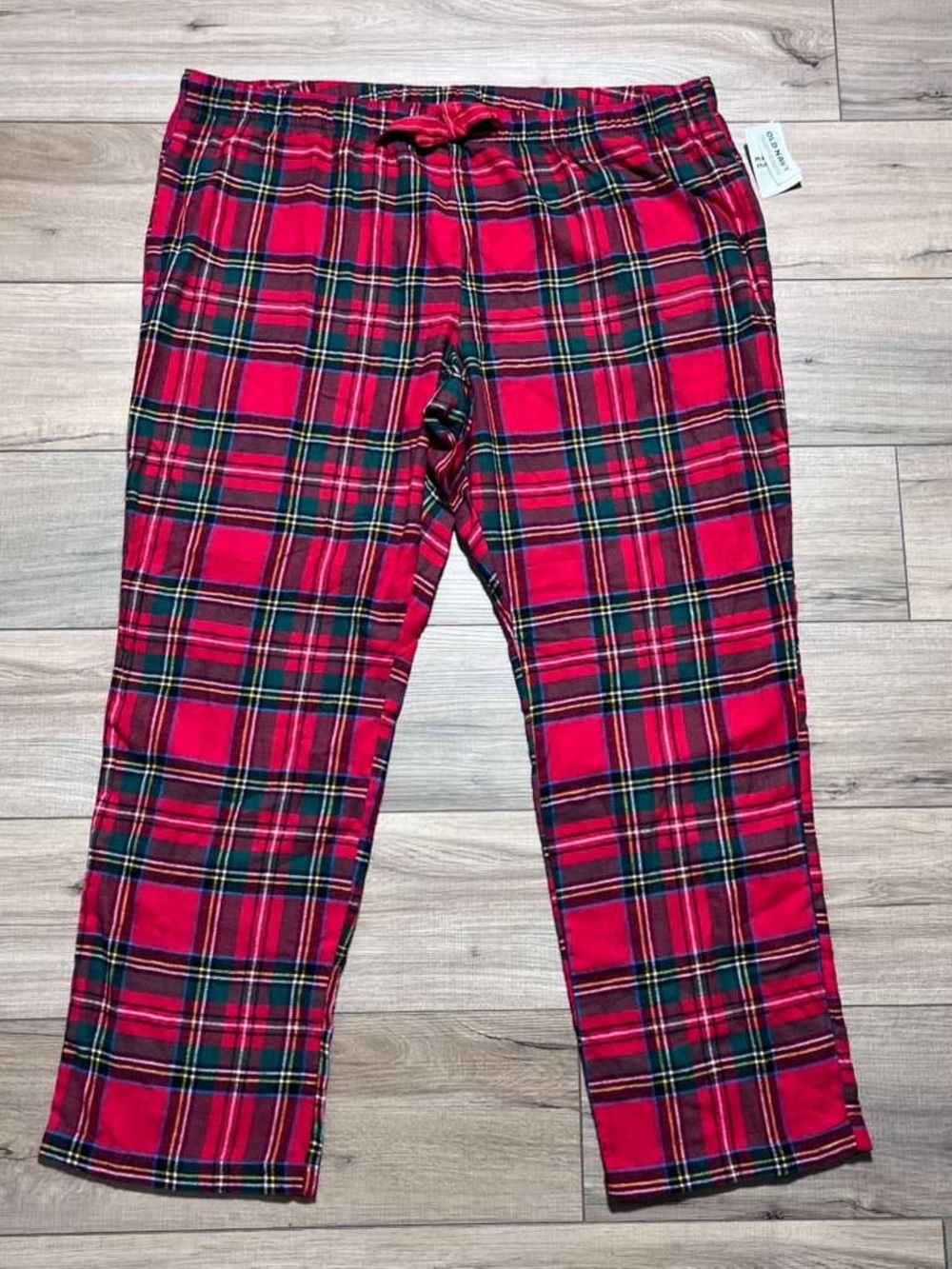 Old Navy Women’s‎ Flannel Plaid Pajama Pants Size XXL Christmas Holiday